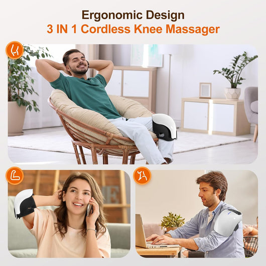 Soothing Cordless Knee Massager