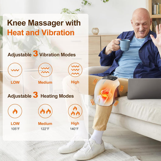 Soothing Cordless Knee Massager